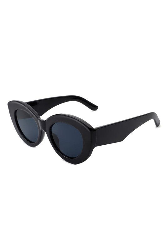 Retro Round Fashion Women Cat Eye Sunglasses