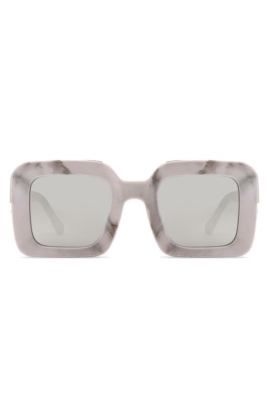 Square Modern Chic Fashion Sunglasses