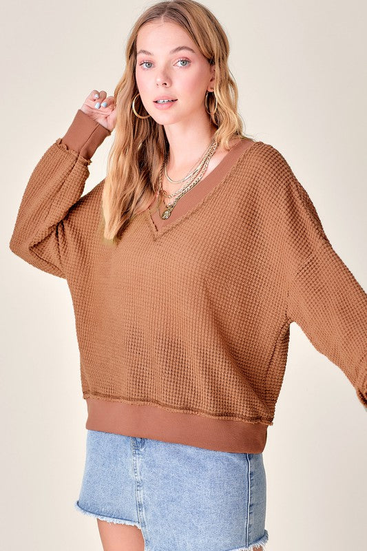 Thermal Holly Off Shoulder Top