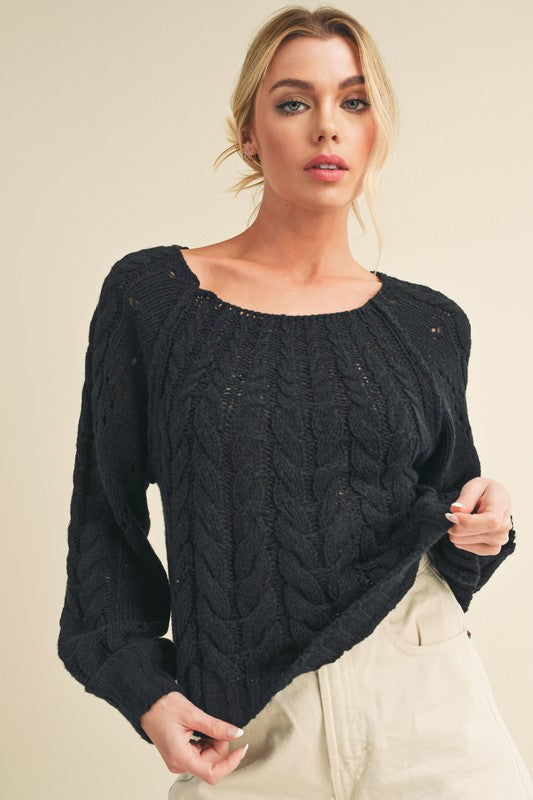 Tally Off-Shoulder Sweater