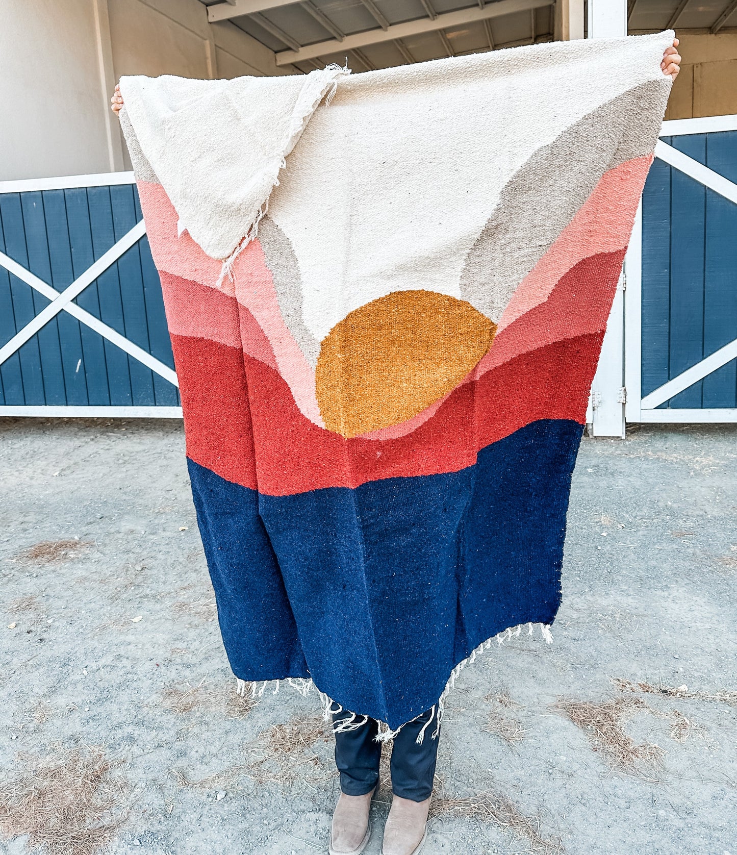 Summer Solstice Handwoven Blanket