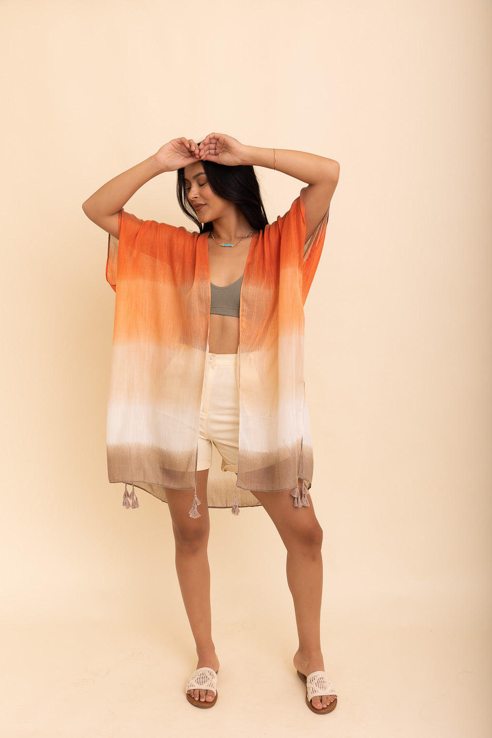 Summer Multi Gradient Kimono