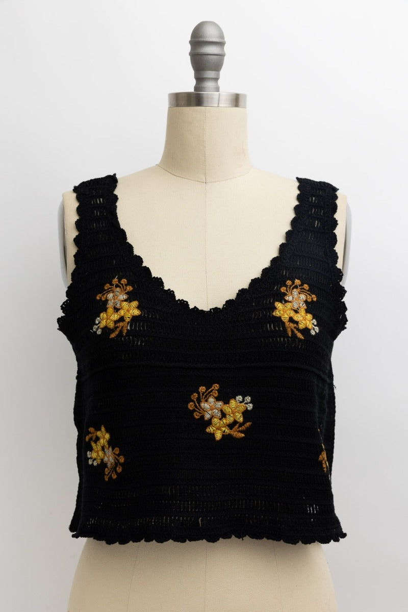 Blooms Crochet Top