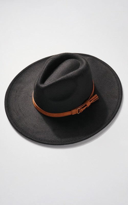 Dandy Rancher Hat - Tassel Leatherette Band