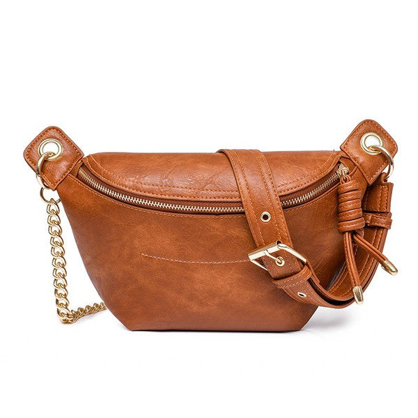 Luxe Convertible Sling Belt Fanny Bag