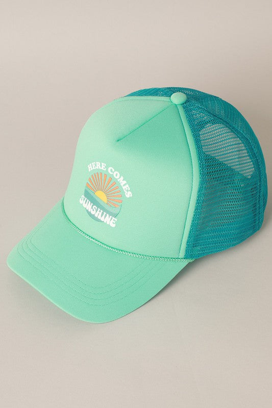 Sunshine Design Foam Trucker Hat