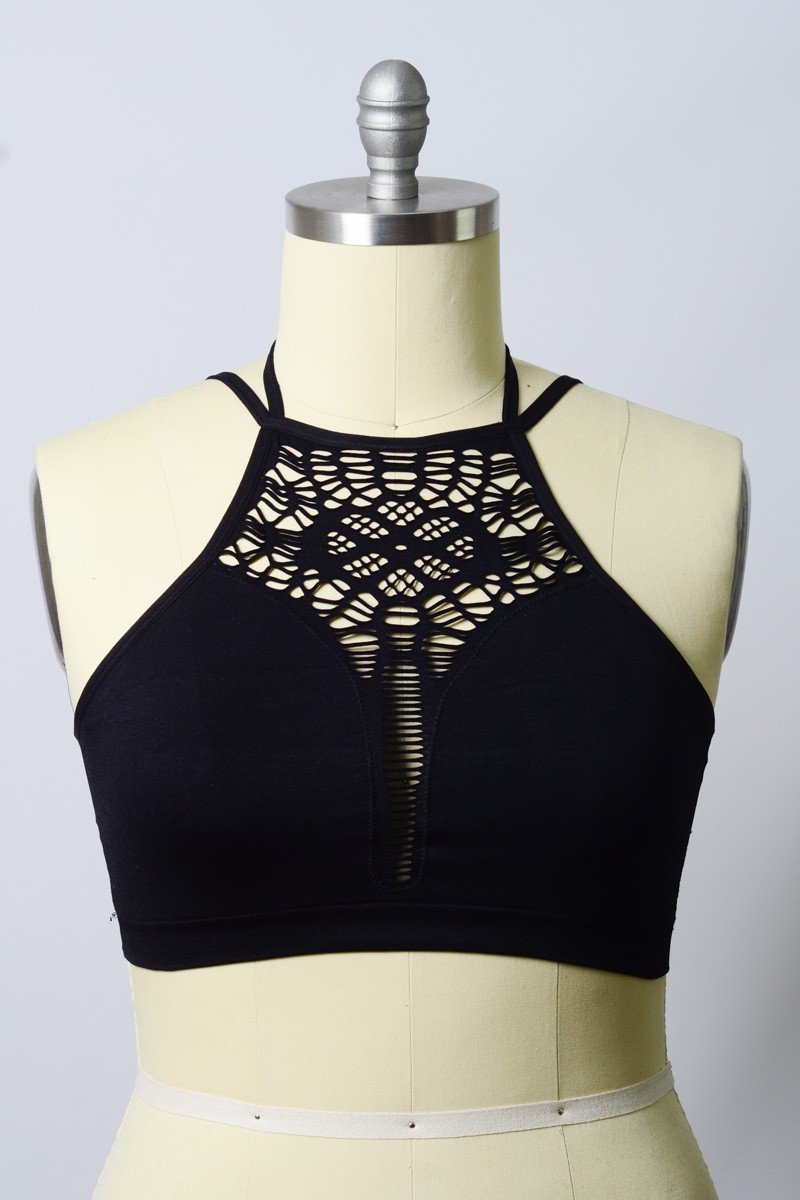 Frankie High-Neck Plus Bralettes